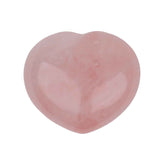 Wholesale Rose Quartz Crystal Gemstone Heart Displayer of 12